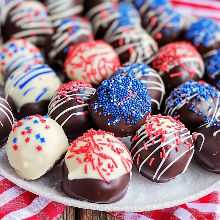 4th of July Truffles