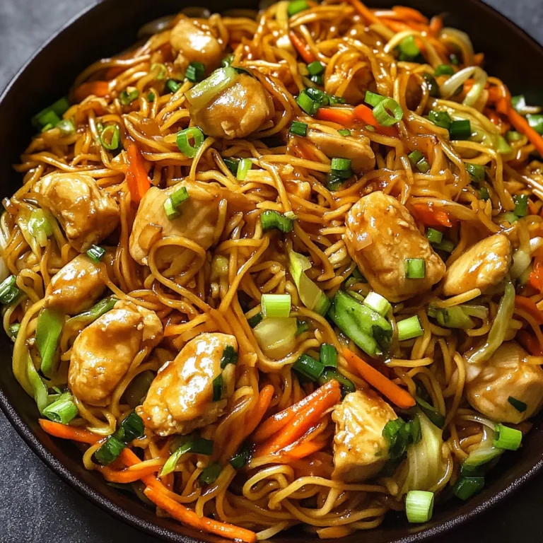 Chicken Chow Mein with the Best Chow Mein Sauce