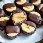 Chocolate Peanut Butter Banana Bites