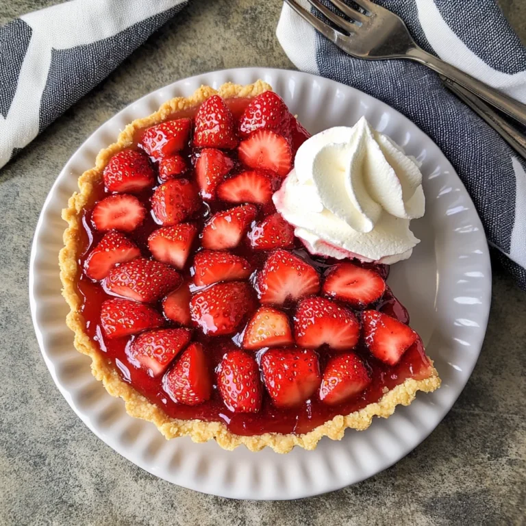 Copycat Frisch's Big Boy Fresh Strawberry Pie