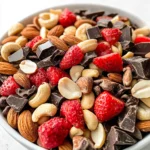 Dark Chocolate Trail Mix Recipe {Heart Healthy}