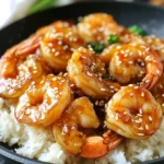 Easy One Pan Honey Garlic Shrimp