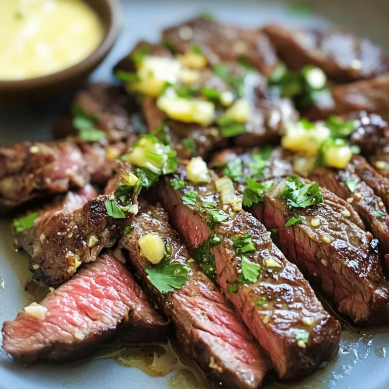 Garlic Butter Brazilian Steak