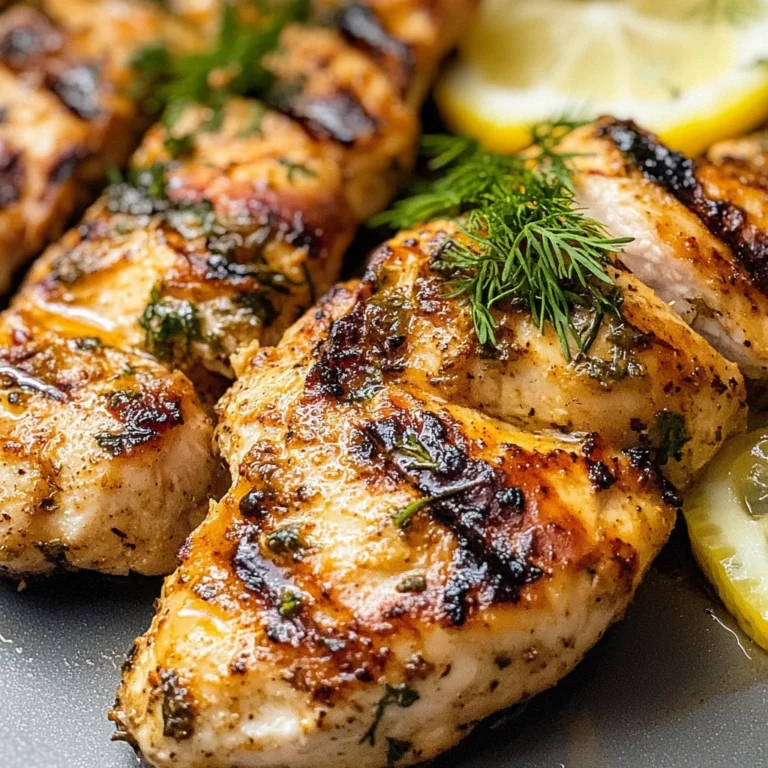 Grilled Tahini Chicken
