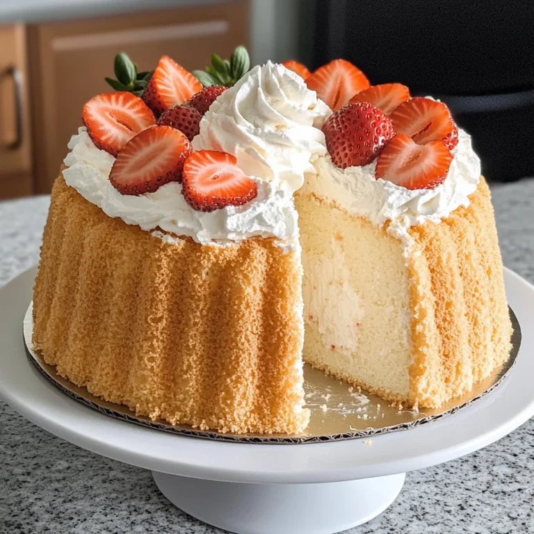 Homemade Angel Food Cake