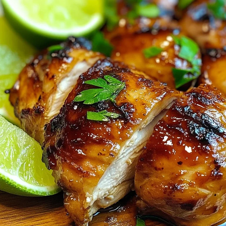 Honey Lime Chicken