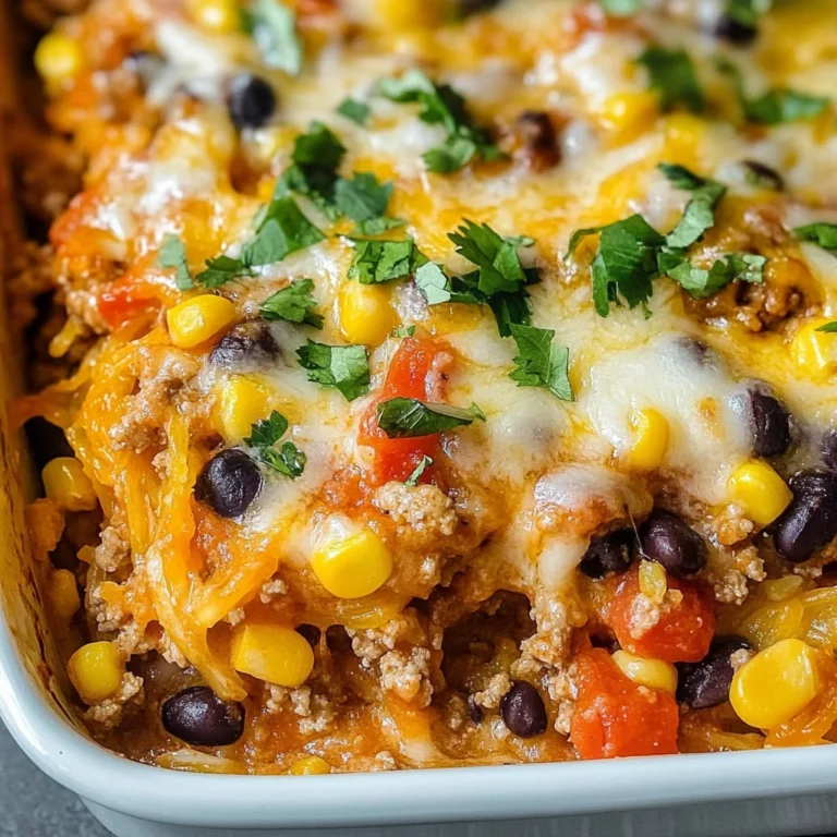 Mexican Spaghetti Squash Casserole