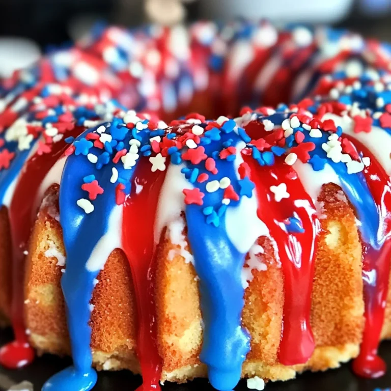 Patriotic Bundt Cake