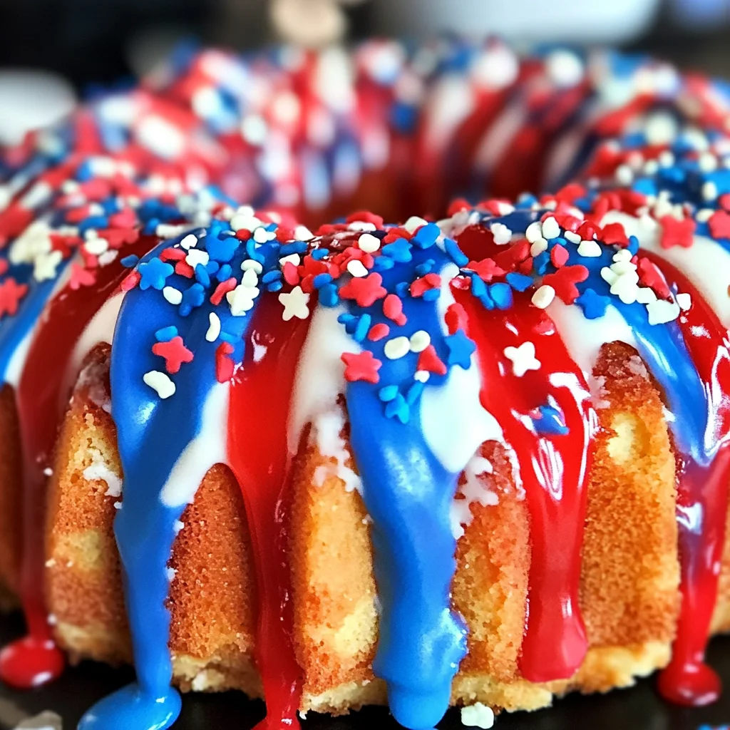 Patriotic Bundt Cake