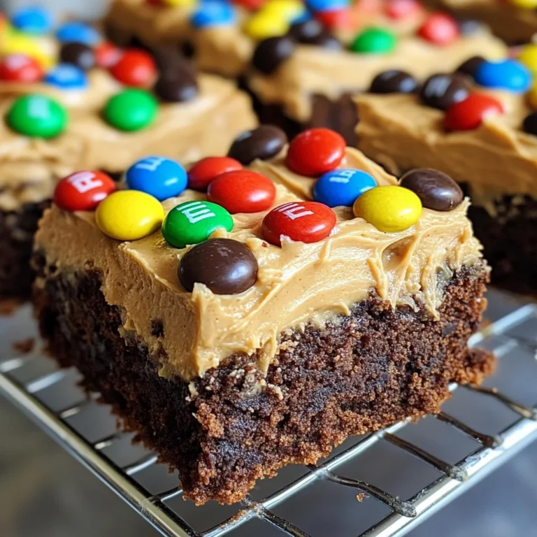 Peanut Butter Whip Brownies