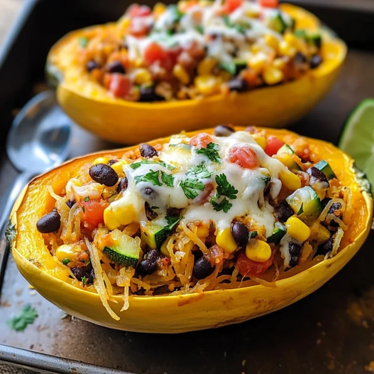 Spaghetti Squash Burrito Bowls