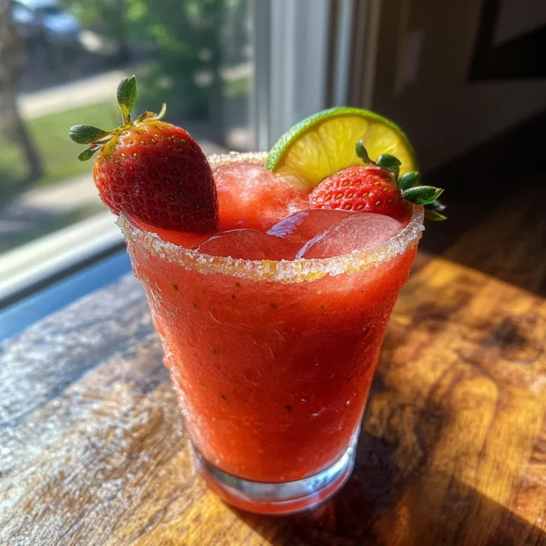 Strawberry Lemonade Margaritas
