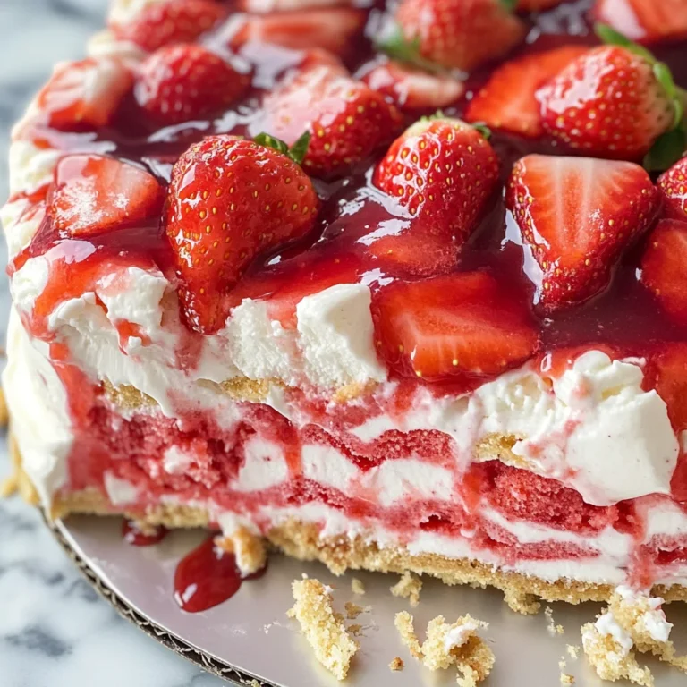 Strawberry Shortcake Ice Cream Cake