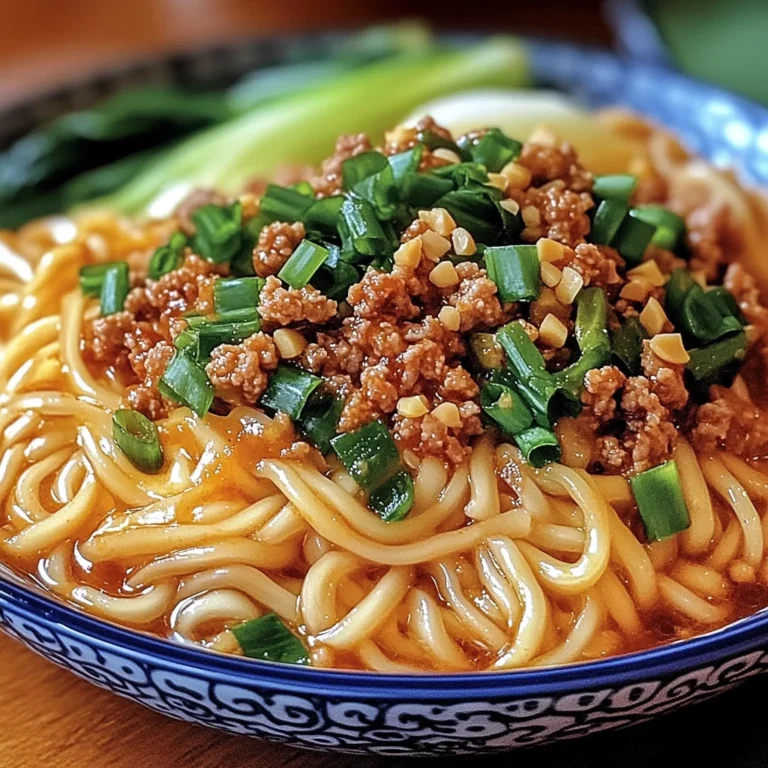 Addictive Dan Dan Noodles