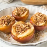 Air Fryer Baked Apples with Oats