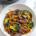 Beef and Broccoli Lomein