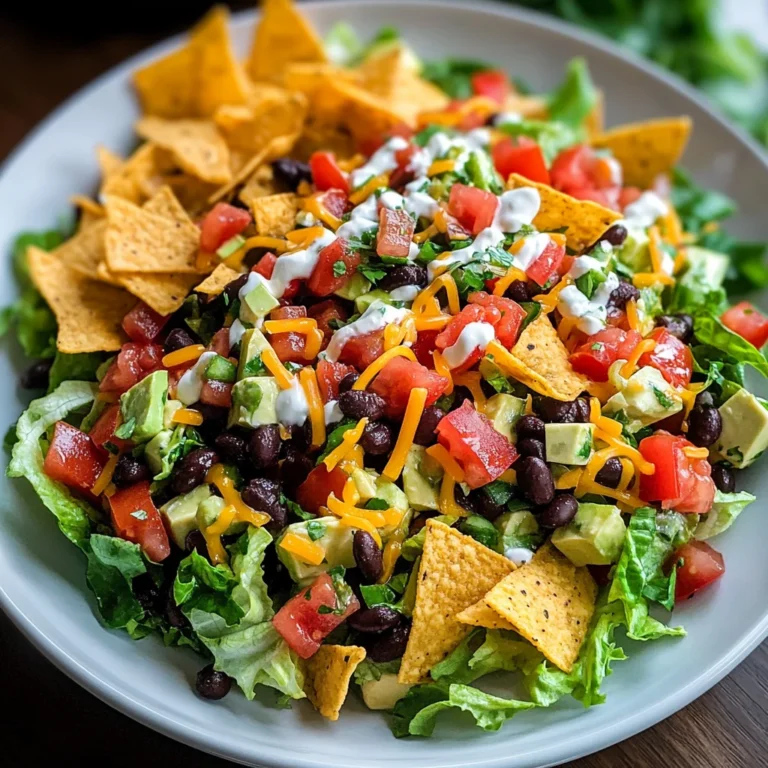 Black Bean Taco Salad