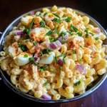 Deviled Egg Pasta Salad