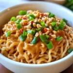 Easy Peanut Butter Ramen Noodles Recipe