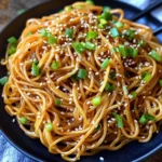 Garlic Sesame Lo Mein