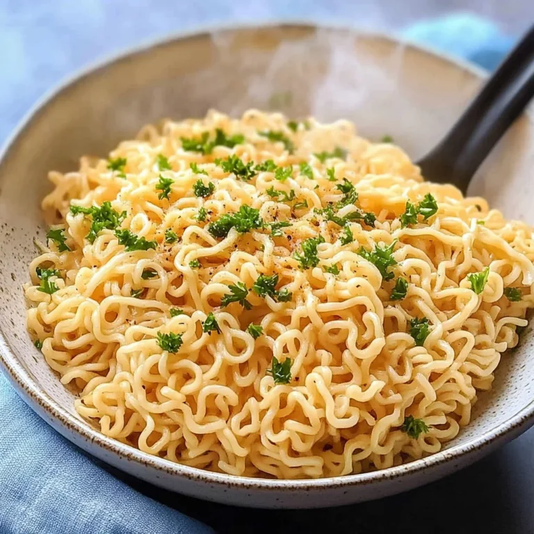 Garlic butter Ramen Noodles