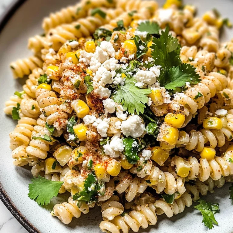 Mexican Street Corn Pasta Salad