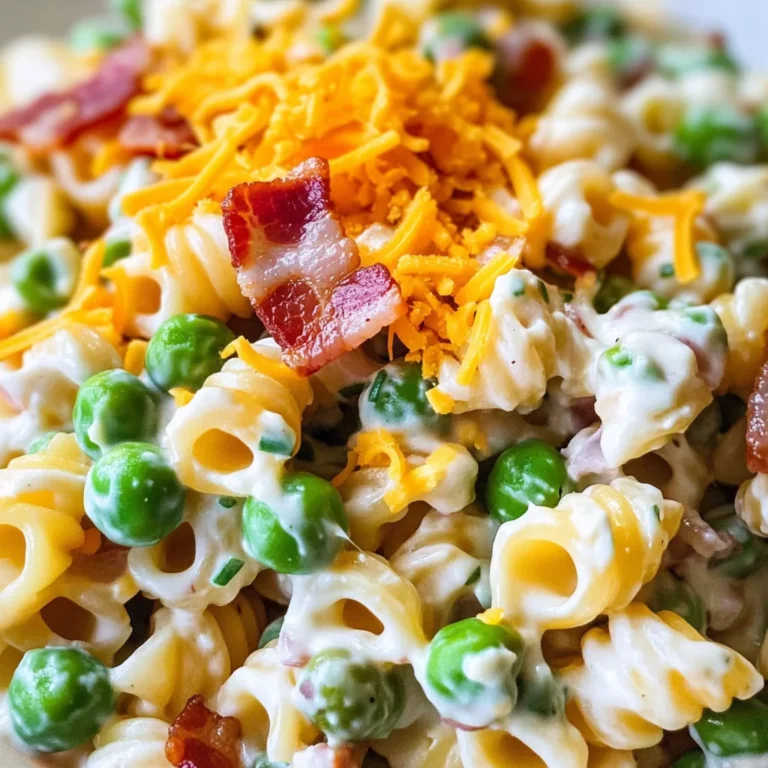 Pea Pasta Salad