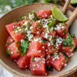 Spicy Watermelon Salad