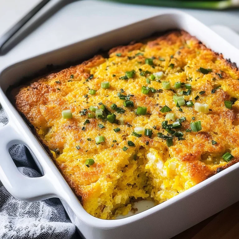 Summer Squash Cornbread Casserole