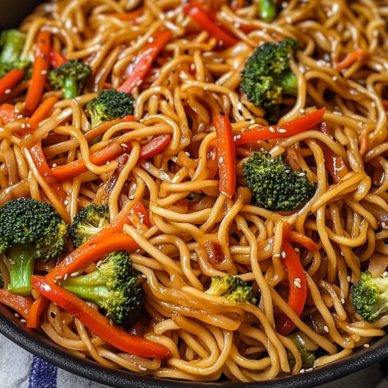 Veggie Lo Mein (Under 30 Minutes)