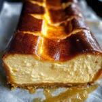 Burnt Basque Cheesecake in a Loaf Pan