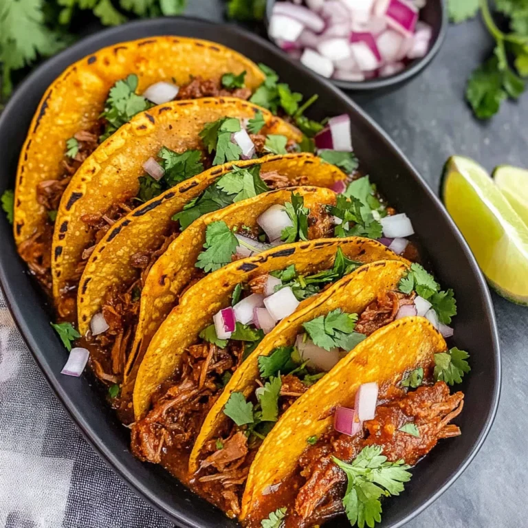 Crock Pot Birria Tacos