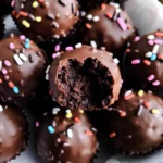 Double Chocolate Brownie Truffles (3 ways!)
