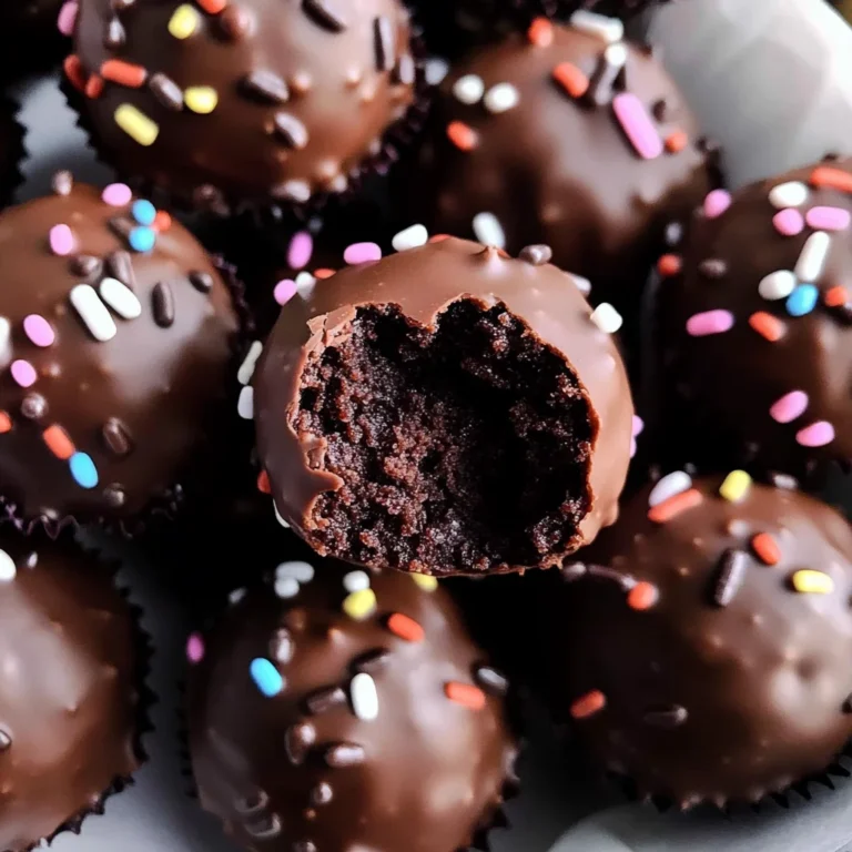 Double Chocolate Brownie Truffles (3 ways!)