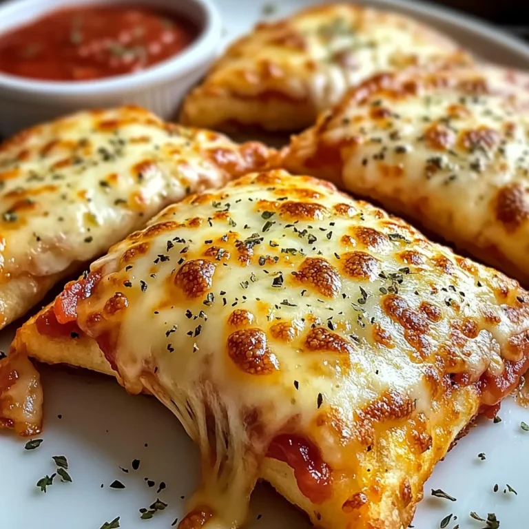 Homemade Easy Cheesy Pizza Pockets