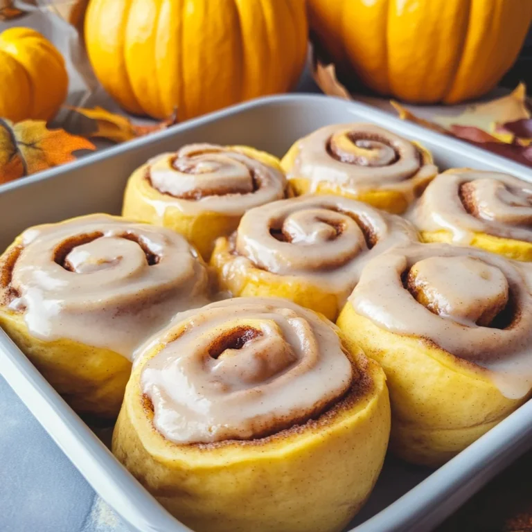 Homemade Pumpkin Chai Cinnamon Rolls