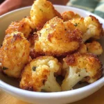 Parmesan Cauliflower Bites - Just 5 Ingredients