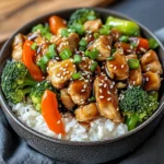 Teriyaki Chicken Rice Bowl