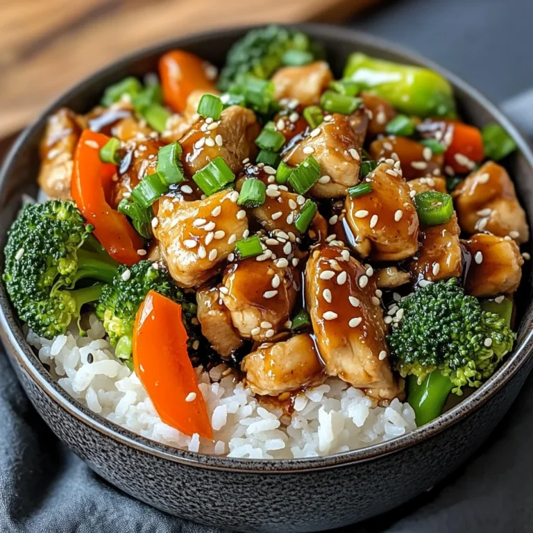 Teriyaki Chicken Rice Bowl