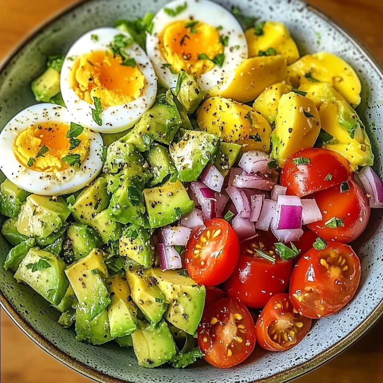 Avocado Egg Salad Bowl