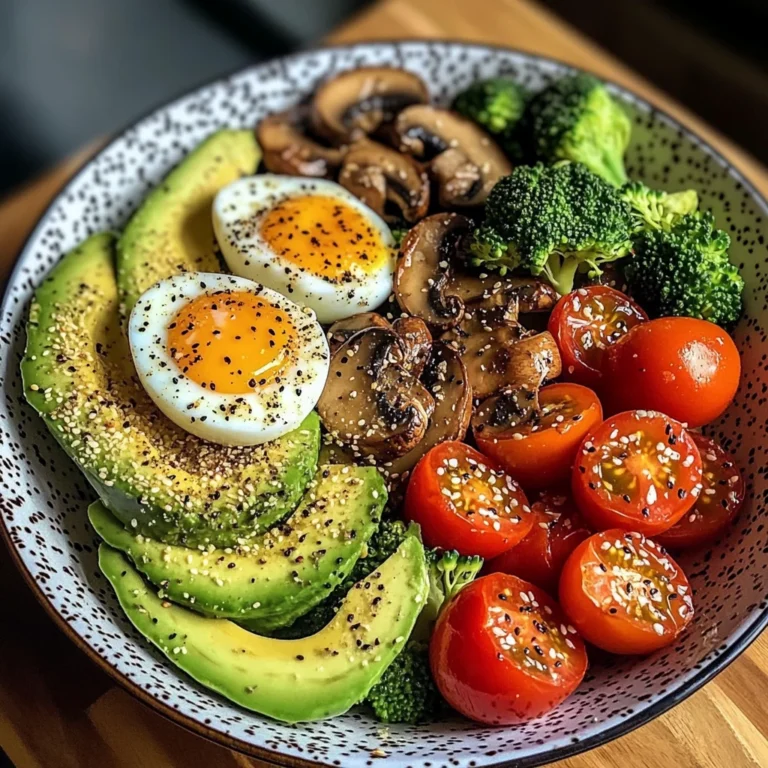 Avocado and Egg Breakfast Bowl