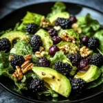 Blackberry Avocado Salad