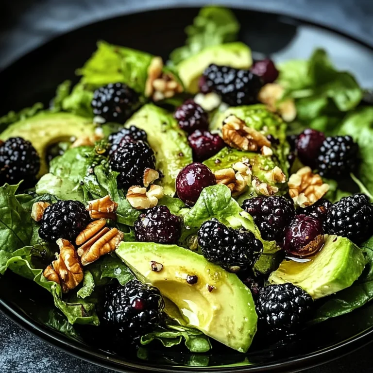 Blackberry Avocado Salad