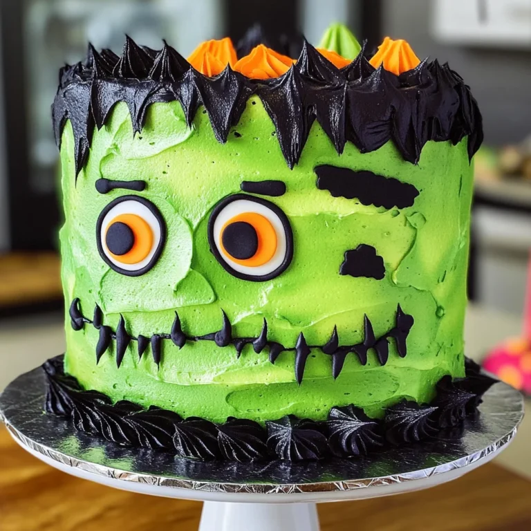 Frankenstein Cake