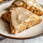 Homemade Chai Scones with Maple Chai Glaze