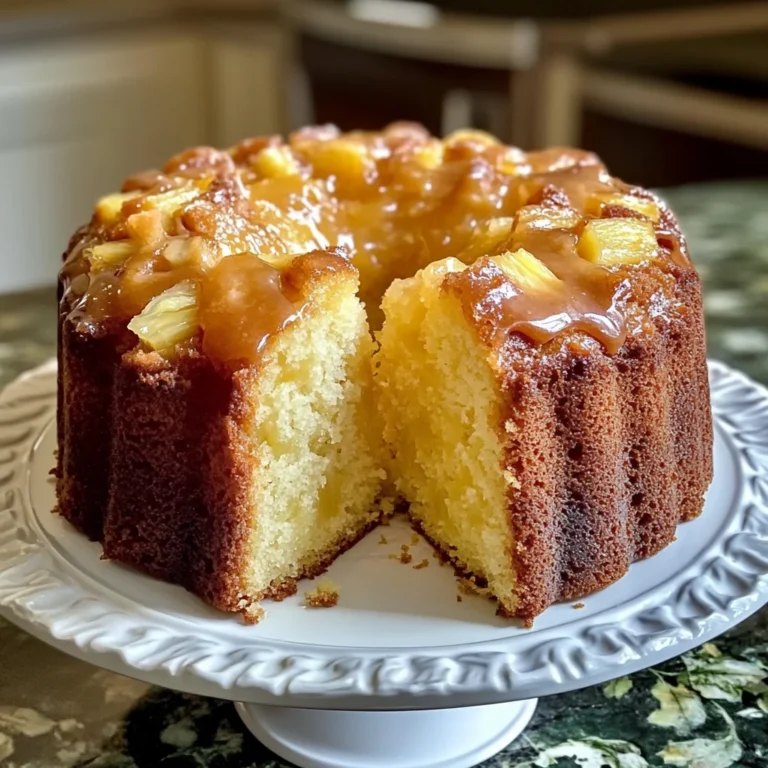Pineapple Pound Cake Recipe