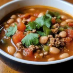 Pinto Beans Green Chile And Beef Soup