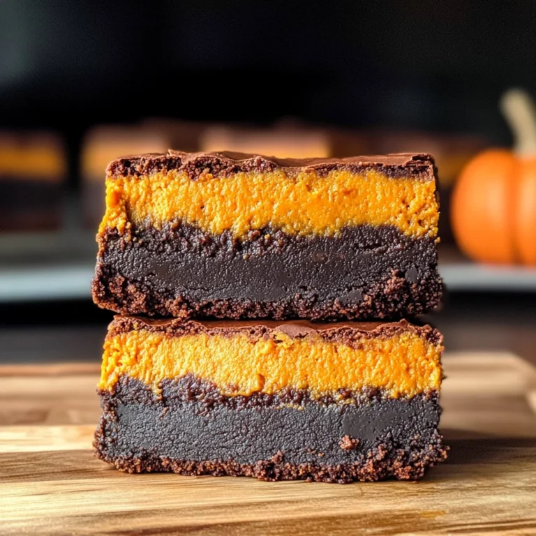 Pumpkin Brownies