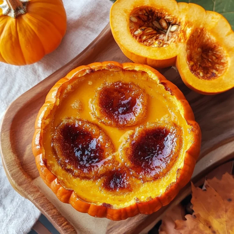 Pumpkin Crème Brûlée