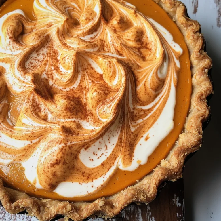 Pumpkin Mascarpone Pie